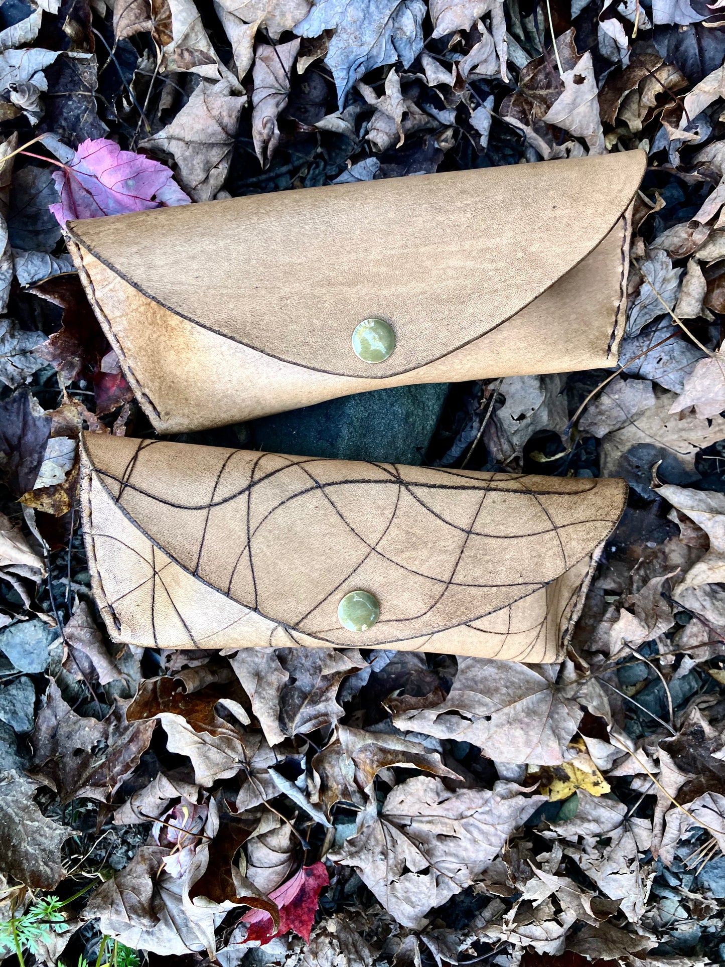leather (sun)glasses cases, various available