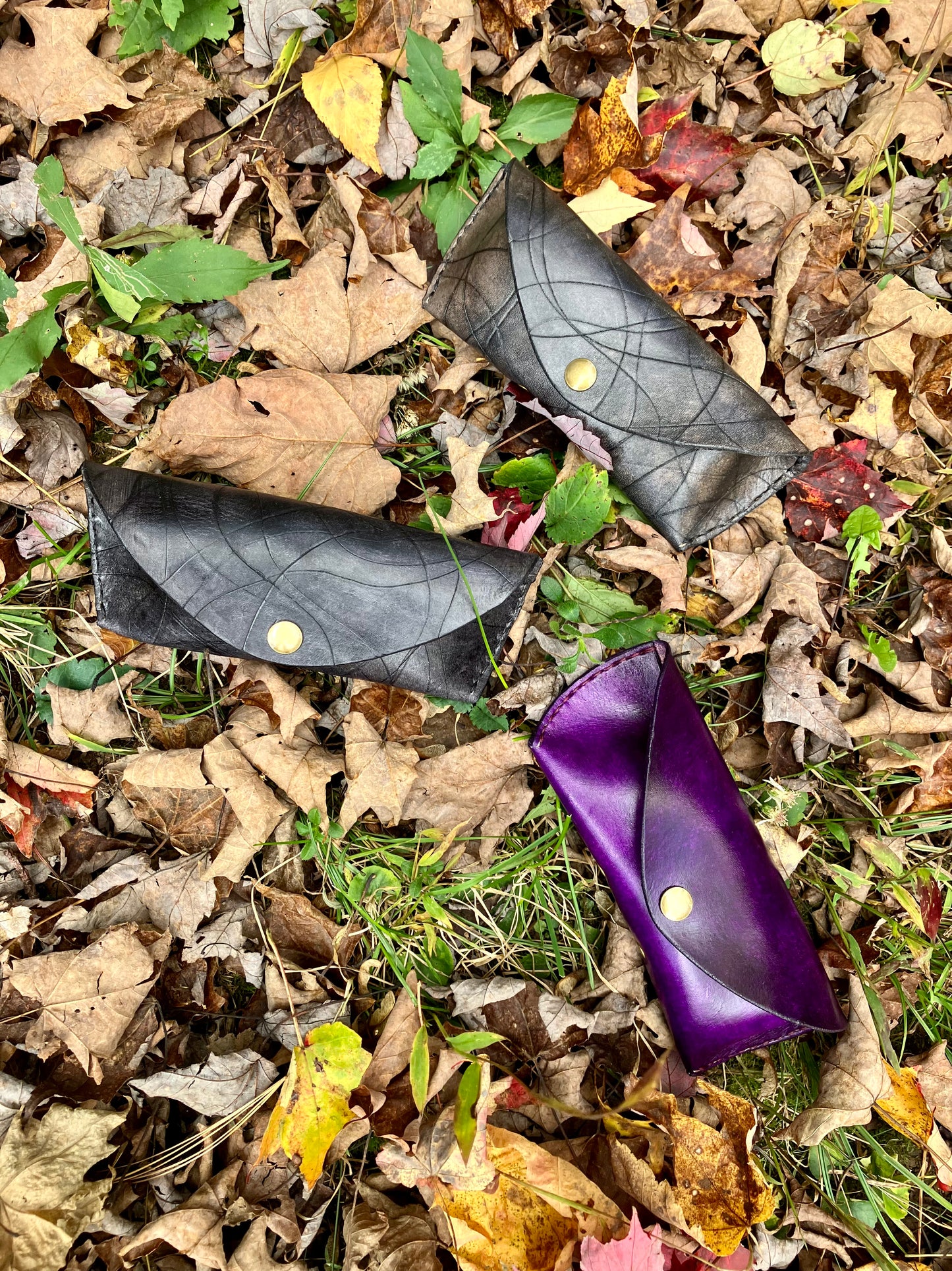 leather (sun)glasses cases, various available