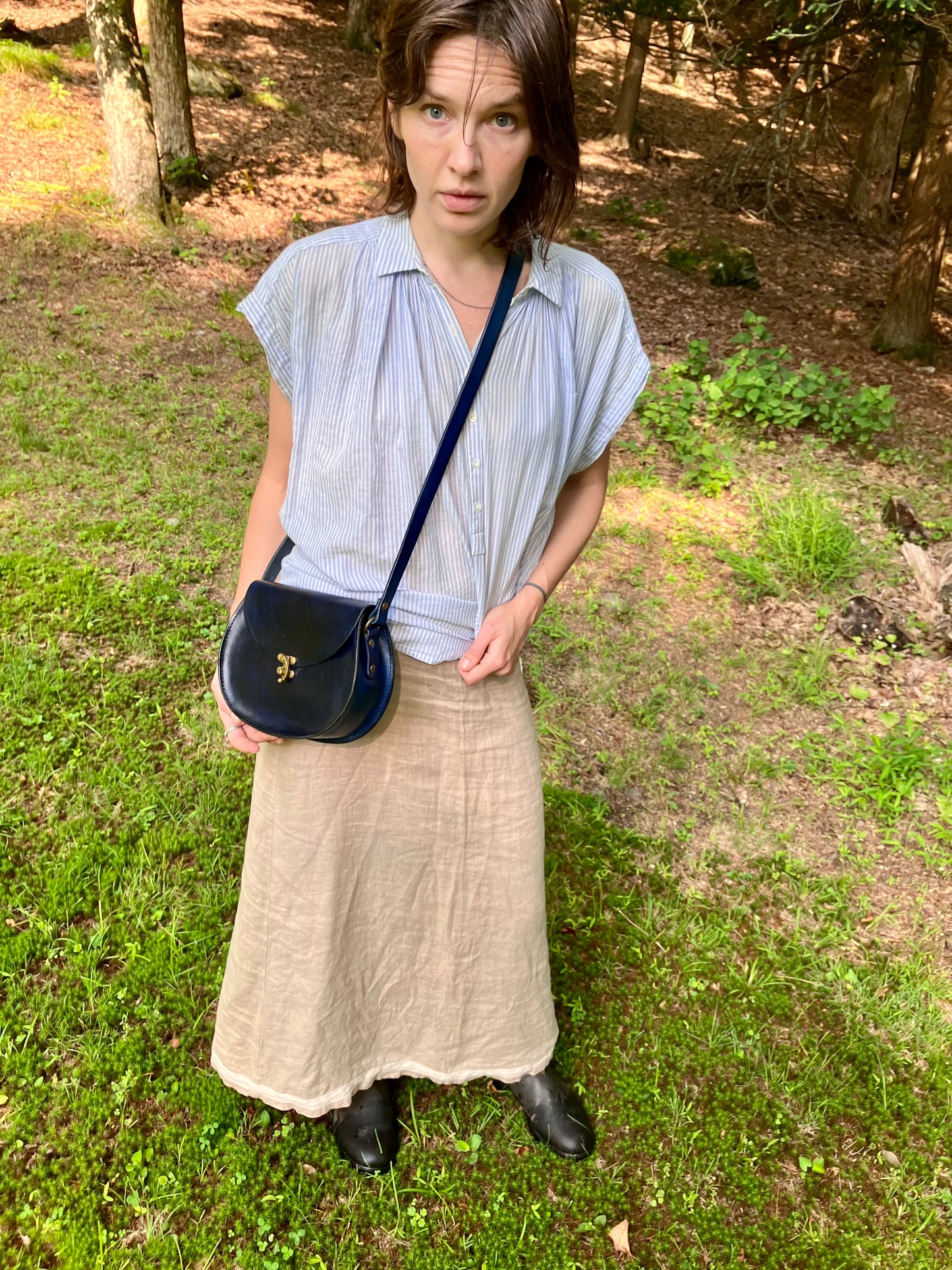 the sarah bag in blue