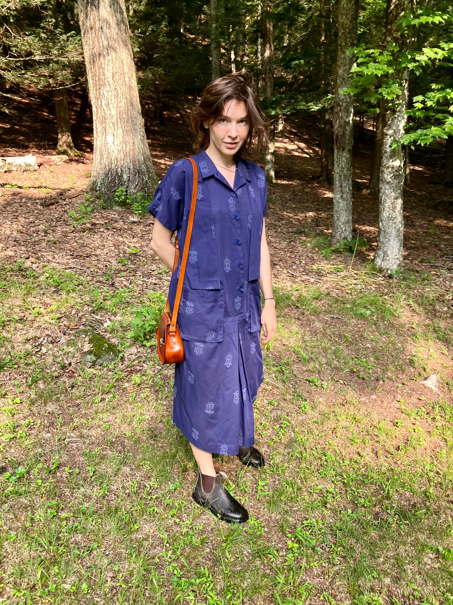 bag, the sarah, brown leather