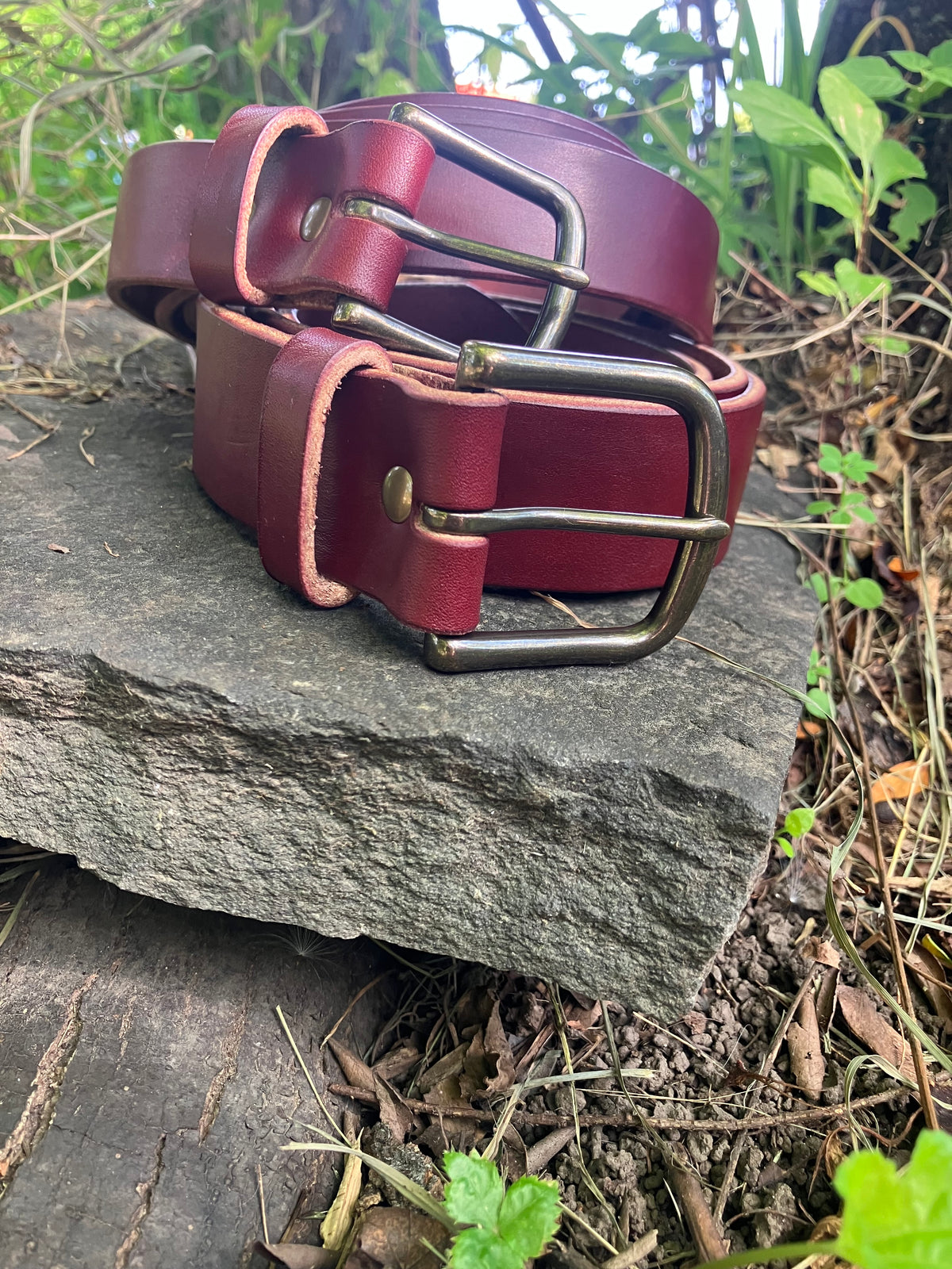 handmade custom fit leather belt