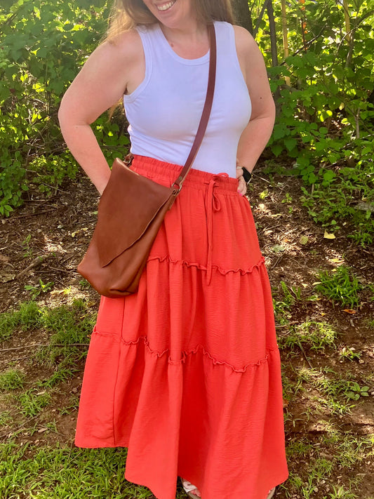 made to order leaf crossbody