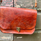 crossbody, the Amy in cut brown